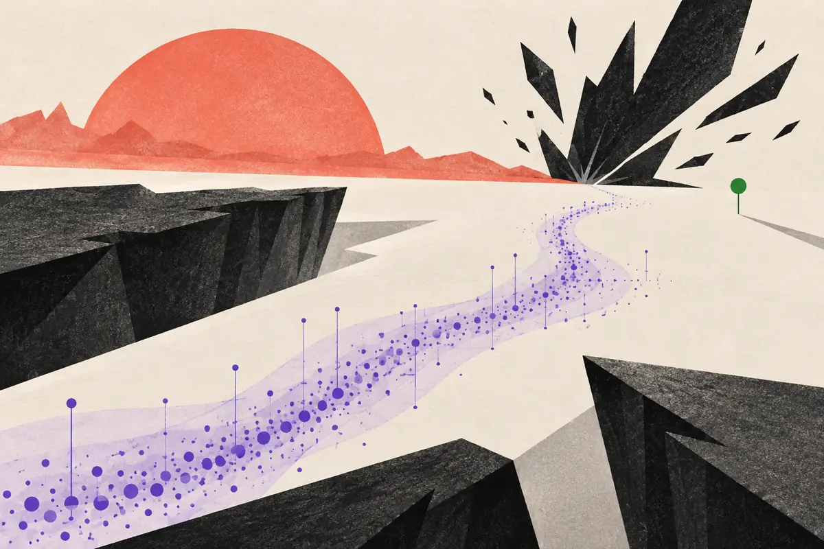 Abstract editorial study for Wanted Dead or a Wild